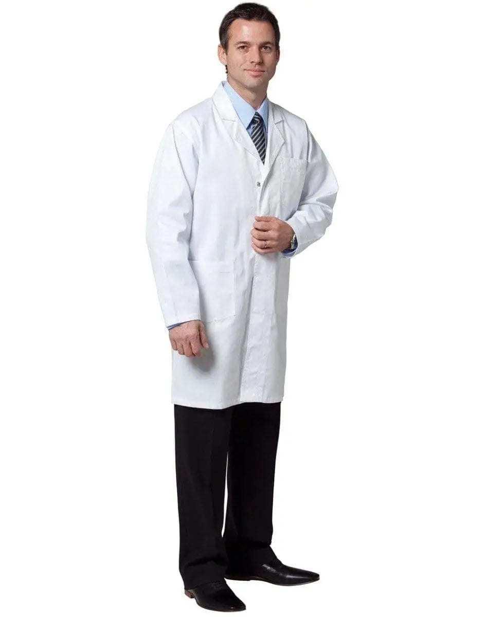 BENCHMARK Unisex Long Sleeve Lab Coat M7632 Health & Beauty Benchmark
